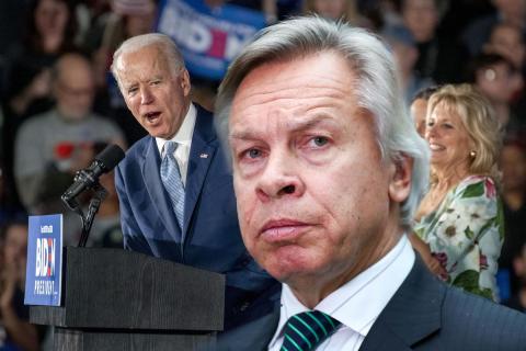 Алексей Пушков и Джо Байден картинка