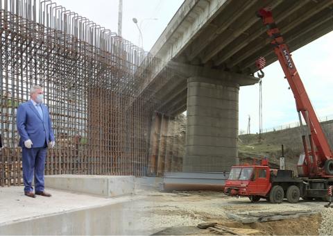 Василий Голубев, реконструкция путепровода Василий Голубев, реконструкция путепровода
