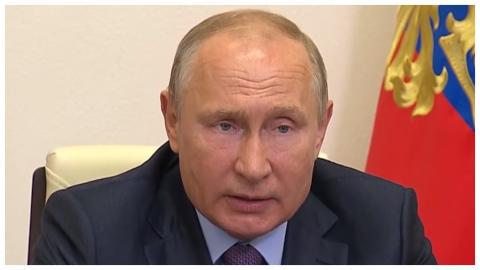 Президент России Владимир Путин Путин злой