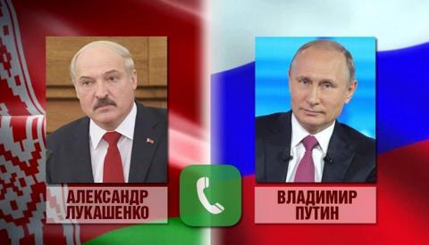 Путин и Лукашенко обменялись мнениями по поводу задержания россиян Александр Лукашенко и Владимир Путин