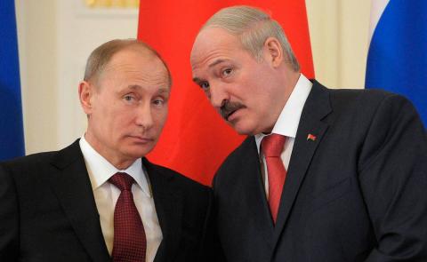 Путин и Лукашенко