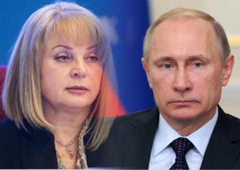 Элла Памфилова, Владимир Путин