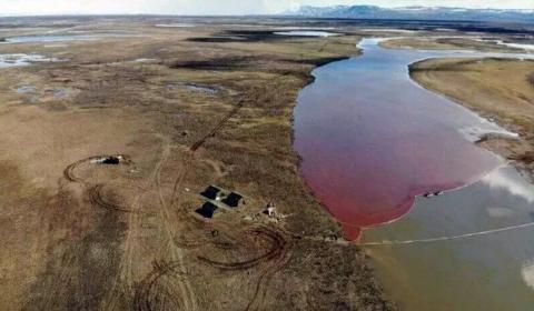 разлив топлива в Норильске разлив нефтепродуктов