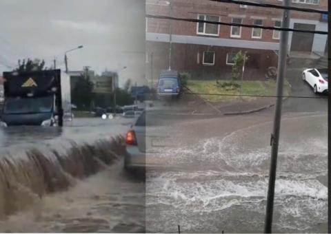 Последствия ливней в Ростове Последствия ливней в Ростове