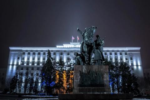 Здание правительства Ростовской области Администрация Ростовской области