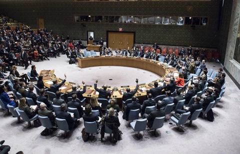 Совещание СБ ООН