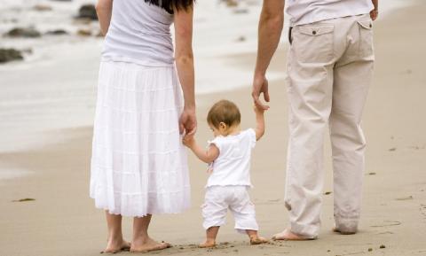 Семья с ребёнком