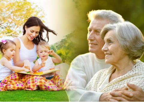 Мамы с детьми, пожилые люди Мамы с детьми, пожилые люди