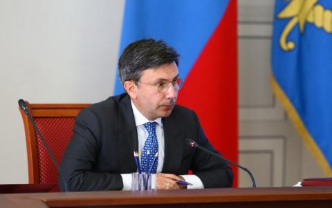 Вице-губернатор Астраханской области Александр Шарыкин