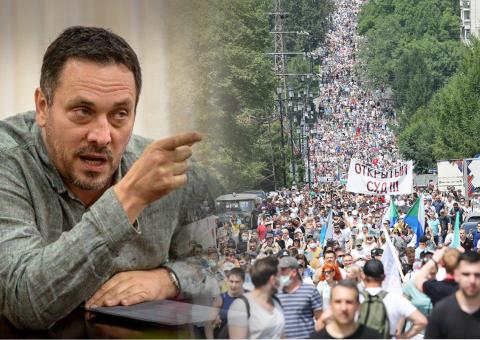 Максим Шевченко о митингах в Хабаровске Шевченко митинги Хабаровск Фургал