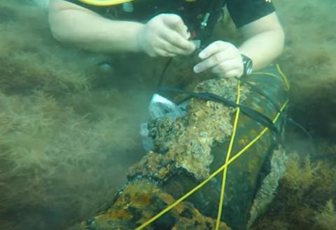 Севастополь артиллерийский снаряд