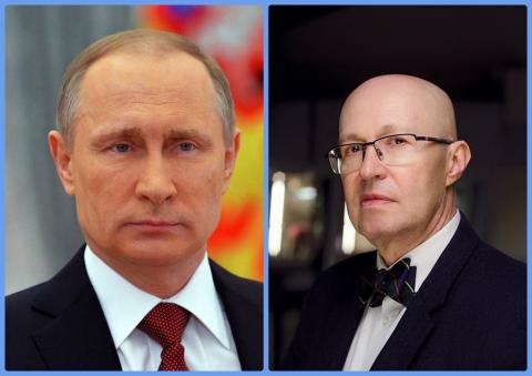 Валерий Соловей и Владимир Путин