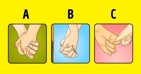 тест легкий быстрый на отношения как вы держитесь за руки язык жестов язык тела