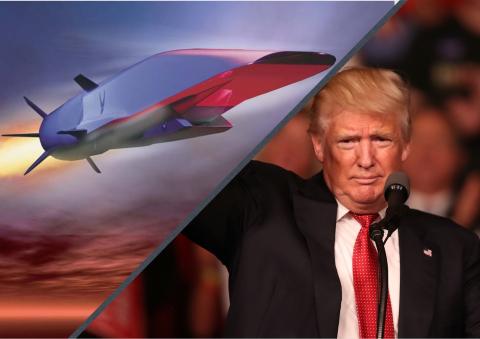 Трамп сообщил о гиперзвуковой ракете