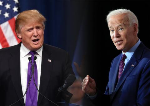 Трамп и Байден