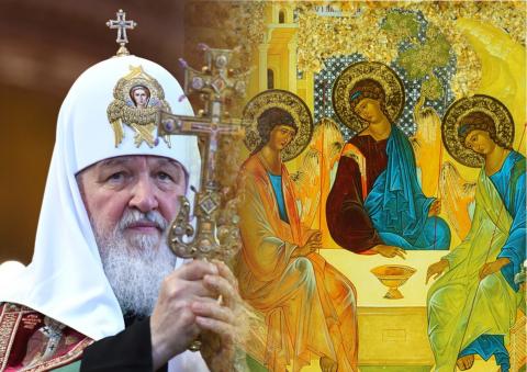 Патриарх Московский и всея Руси Кирилл патриарх кирилл троица икона фото