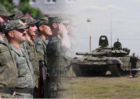 Военные учения в ЮВО