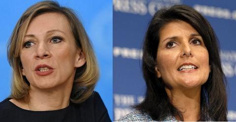 Захарова ответила Никки хейли