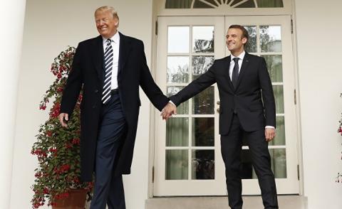 Макрон прокомментировал «ужасный разговор» с Трампом