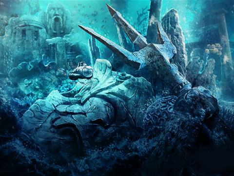 Мифический остров-государство Атлантида обнаружен на дне океана, спустя тысячелетия