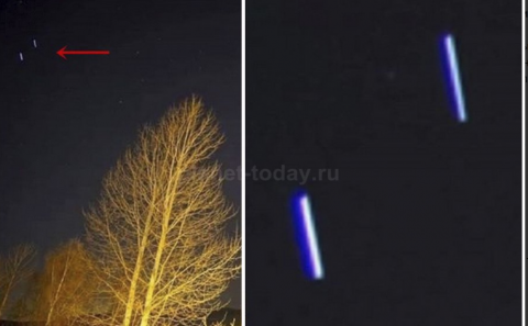 Цилиндрические корабли пришельцев обнаружены в небе над Норвегией