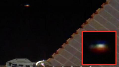 «Инопланетный корабль» выпустил крупный шар: загадочную аномалию зафиксировали камеры МКС
