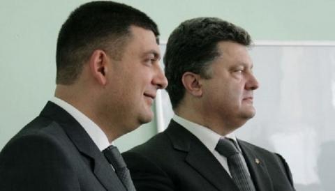 Гройсман и Порошенко