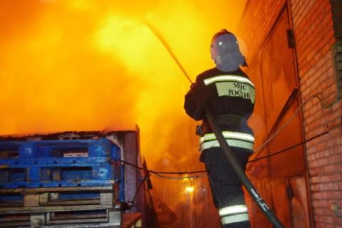 Пожар в Казани