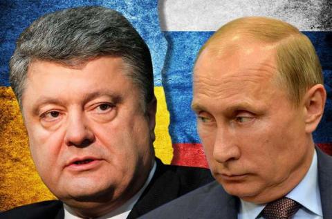 Путин и Порошенко