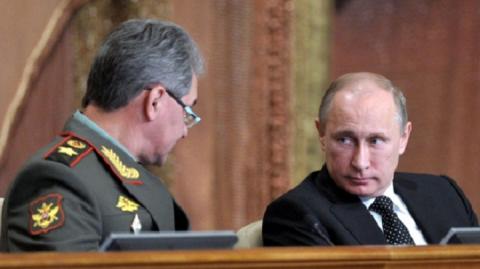 Путин и Шойгу Путин и Шойгу