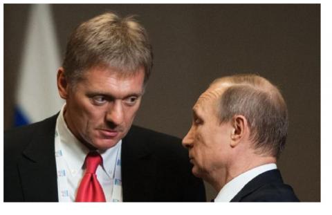 Дмитрий Песков и Владимир Путин