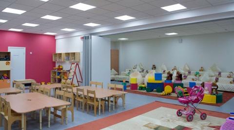 В Костроме в ясельной группе детского сада обрушился потолок