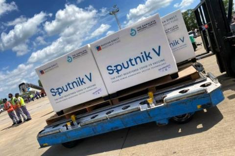 поставки российской вакцины «Спутник V» картинка вакцина «спутник V» картинка