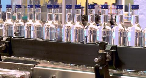 Линия по розливу водки