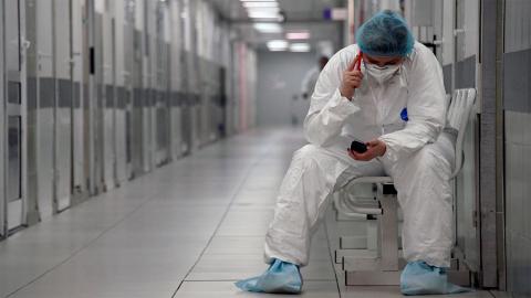 Коридор больница врач