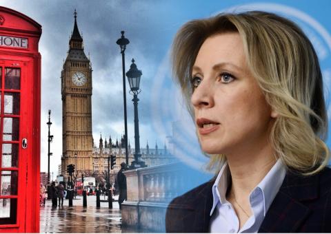 Мария Захарова, Лондон