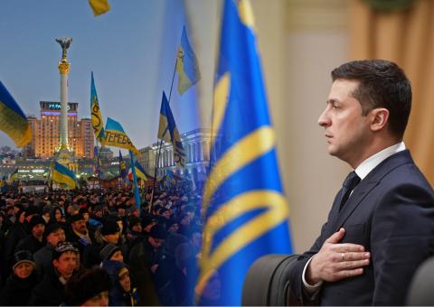 Зеленский Новый майдан на Украине